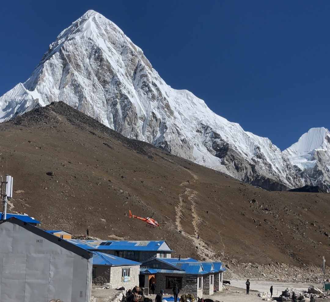 Everest Base Camp Trek Fly back to Lukla by Helicopter